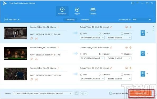 Tipard Video Converter下载,多功能视频转换器,视频转换