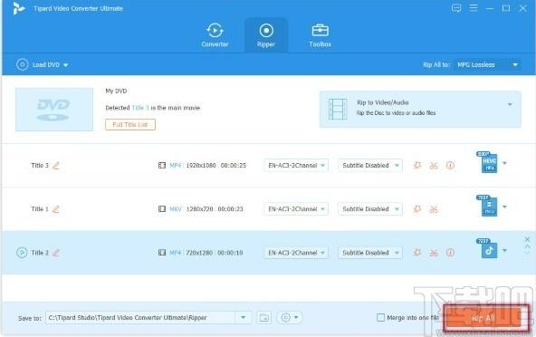 Tipard Video Converter下载,多功能视频转换器,视频转换