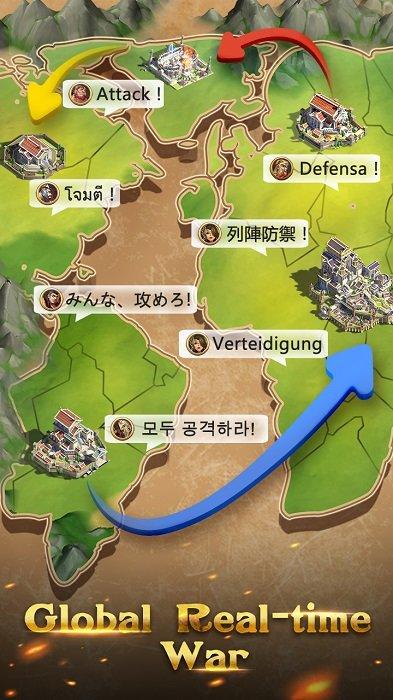 创世之争台服下载,创世之争,国战手游,rts手游